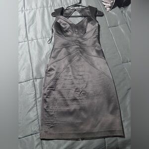 Jessica Simpson Black Strapless Dress